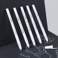 3Pcs Highlighter White Art Painting Pen Creative Design Hook Line Liquid Chalk Paint Markers School Stationery Writing Supplies Highlighters Markers