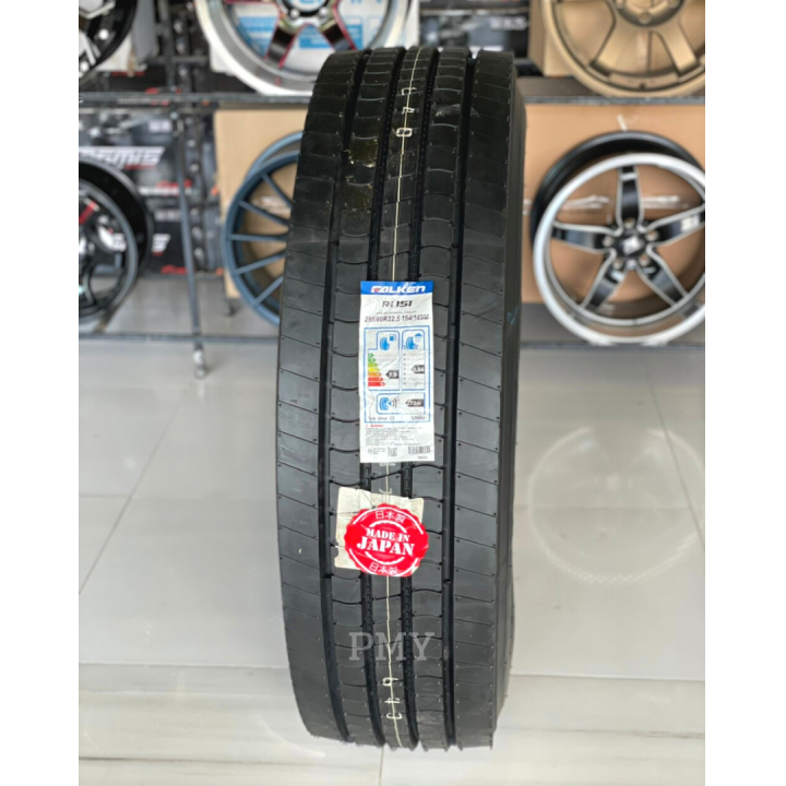 295-80r22-5-154-149m-ยางรถบรรทุกเรเดียล-ยี่ห้อ-falken-รุ่น-ri151-ล็อตผลิต2222-ราคาต่อ1เส้น-ยางคุณภาพ-ทนทาน-made-in-japan