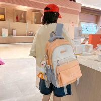 [COD] 2023 summer high school male and female students fresh casual schoolbag outdoor large-capacity backpack