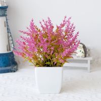 Artificial Bonsai Fake Plant Flower Potted Plant with pot Home Décor Bedroom Garden Decorative