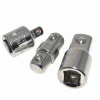 5 Pcs Square Ratchet Socket Adapter Reducer Converter Sets Kit 1/4-Inch 3/8-Inch 1/2-Inch Driver Conversions Auto Work