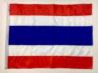 ธงชาติไทย ขนาด 200 X 300ซม. ผ้าร่มสีสด สำหรับประดับ ตกแต่งอาคาร บ้านเรือน สำนักงาน หน่วยงานราชการ #ธงชาติ #ชาติไทย #เชียร์ไทย #ทีมไทย #สีขาว แดง น้ำเงิน #ไตรรงค์ #หน่วยงาน #ราชการ #เสาธง