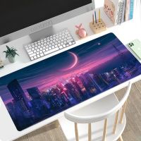 City Neon Mouse Pad เกม XL ขนาดใหญ่ HD แผ่นรองเมาส์ใหม่ แผ่นรองเม้าส์ XXL แผ่นรองเม้าส์ แผ่นรองเม้าส์ แผ่นรองเม้าส์แล็ปท็อป