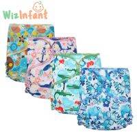 【CC】 WizInfant Eco-friendly Diapers Reusable Heavy Wetter Fitted AIO/AI2 Absorbent Ecological Diaper