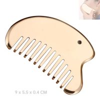 ♞▥ Head Back Neck Shoulder Copper Comb IASTM Graston Physiotherapy Gua Sha Massage Smart Soft Tissue Therapy Tool