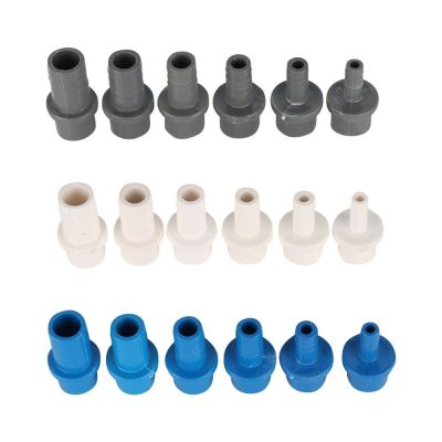 ■ 4Pcs 20mm to 8/10/12/14/16/18mm PVC Hose Connector Quick Connector Hard Tube Plastic Pagoda Joint PVC Pipe Adapter Pipe Fittings