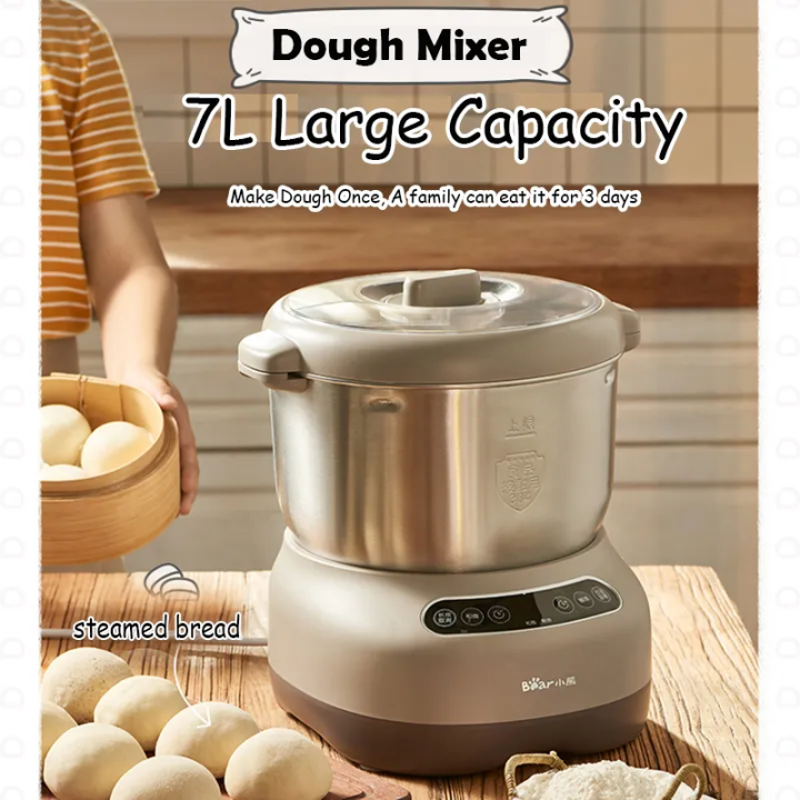 BH906 Bear Dough Mixer 7L Small Automatic Electric Household Kneading
