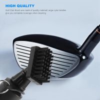 Golf Brush Golf Club Groove Tube Cleaner Deep Clean Iron Grooves Golf Squeeze Bottle Water Dispenser for Golf Club