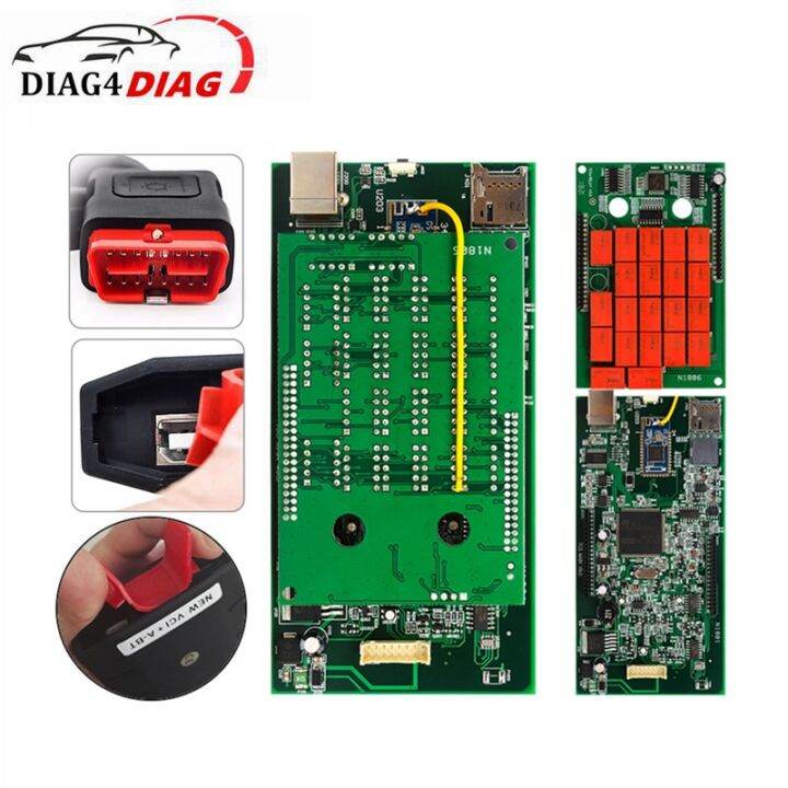 Outil de diagnostic de voiture DS150 V9 2020.23 VCI 150E TCS double carte avec Bluetooth sensible et précis pour véhicule - Auto Outil de diagnostic de voiture DS150 V9 2020.23 VCI 150E TCS double carte avec Bluetooth sensible et précis pour véhicule - Auto