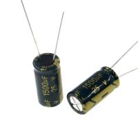 20pcs 1500uF 25V 1500MFD 25Volt 10*20mm Aluminum Electrolytic Capacitor Radial 1500mf25v 1500uf25v 25v1500mf 25v1500uf