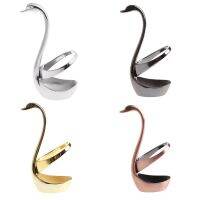 Swan Spoon Holder Table Tableware for Coffee Spoons Fruit Forks Cutlery Decor