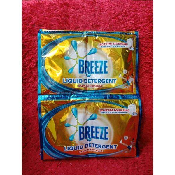 Breeze liquid detergent sachet 60ml per sachet by 6 Lazada PH