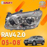 สำหรับ Toyota RAV4 ACA36 ไฟหน้า 05 06 07 08 ไฟหน้าสำหรับ ไฟหน้า โคมไฟหน้า ไฟหน้า​โปรเจค​เตอร์​ โคมไฟหรถยนต์ เลนส์กระจก headlamp headlight front light lens