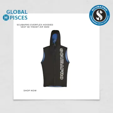 SCUBAPRO - EVERFLEX HOODED VEST W/ FRONT ZIP 3MM