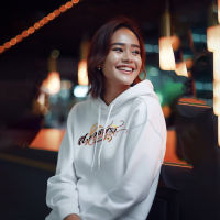 HOODMAN HOODIE เสื้อฮูด เสื้อกันหนาว สหายสุรา เพื่อนสำคัญเสมอ  สีขาว