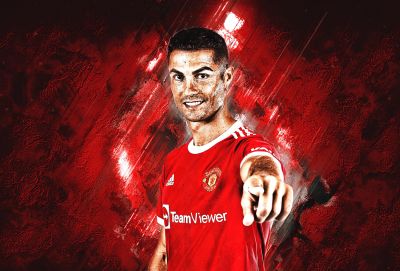 โปสเตอร์ Cristiano Ronaldo CR7 คริสเตียโน่ โรนัลโด Manchester United ManU ManUtd แมนเชสเตอร์ยูไนเต็ด แมนยู Poster ของแต่งบ้าน ของแต่งห้อง โปสเตอร์ติดผนัง 77poster
