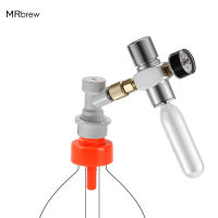 Homebrew Carbonation Kit (พลาสติก Carbonation ความดันหมวกและ Co2ถังชาร์จและก๊าซบอลล็อค) สำหรับสัตว์เลี้ยงขวดเบียร์ Carbonization888