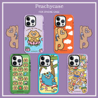 เคสโทรศัพท์การ์ตูนหมีเมฆที่เข้ากันได้กับ iPhone 15 14 Plus 13 12 Pro Max 11 14Promax IPhone15เคสทนต่อแรงกระแทกฝาหลัง TPU