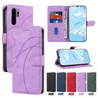 เคสโทรศัพท์หนังสำหรับ Huawei P10 P20 P30 Lite Pro/ P8 P9 Lite 2017 /Nova 2i Lite2 5T Lite3/Y5 Y6นายก2018 2019/Y7 Y9ไพร์ม2019ฝาครอบเคสโทรศัพท์