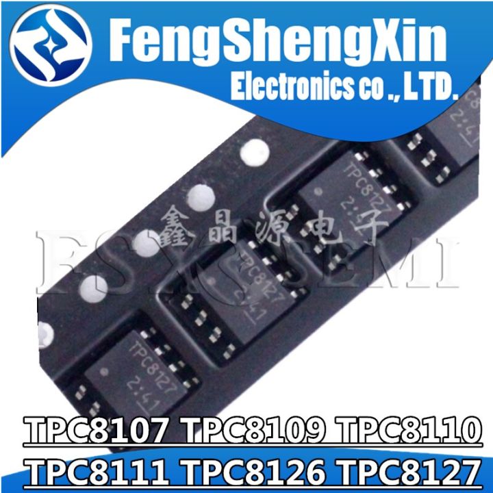 10pcs/lot  TPC8107 TPC8109 TPC8110 TPC8111 TPC8126 TPC8127 SOP-8 Field Effect Transistor Silicon P Channel MOS Type