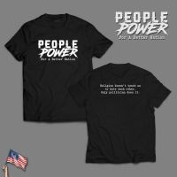 New Fashion✌ People Power T-shirts / Cotton / Unisex / Limited Edition ✌ 2023