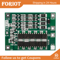 Foriot Foriot 16.8V 4S 30A 18650 Li-Ion แบตเตอรี่ลิเธียมระบบจัดการแบตเตอรีแผ่นปริ้นท์วงจรรวมแผ่นป้องกันความสมดุลของเซลล์