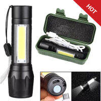 LED Flashlight USB Charger รุ่น APL-536 ไฟฉาย ไฟฉายแรงสูง ไฟฉายความสว่างสูง ชาร์จแบตได้ ปรับได้ 3 รูปแบบ ส่องได้ไกล กันน้ำ กันกระแทก