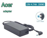 Acer Adapter  19V/4.74A 90W หัวขนาด 5.5*1.7mm สายชาร์จ เอเซอร์ อะแดปเตอร์, สายชาร์จ Acer