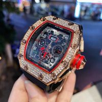 【July hot】 Brand explosion Richard multi-functional automatic non-mechanical watch mens high-end handsome large dial