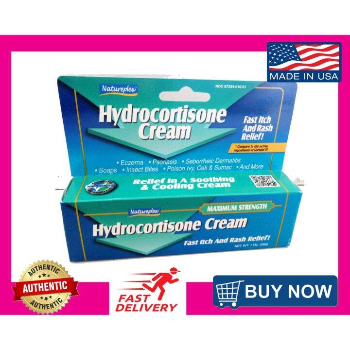 Natureplex Hydrocortisone AntiItch Cream for Itching, Rashes, Insect
