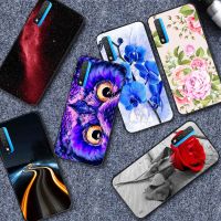 เคสสำหรับ TCL 20 SE 20SE T671O T671F T671E 6.82 "เคส Tpu ซิลิโคนฝาหลังอ่อนนุ่มโทรศัพท์แฟชั่นหรูหราสีการ์ตูนพิมพ์สี