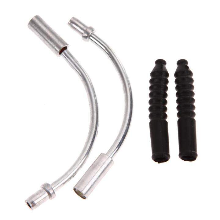 Pair V Brake Noodles Cable Guide Pipe Plastic Boots Bicycle Folding
