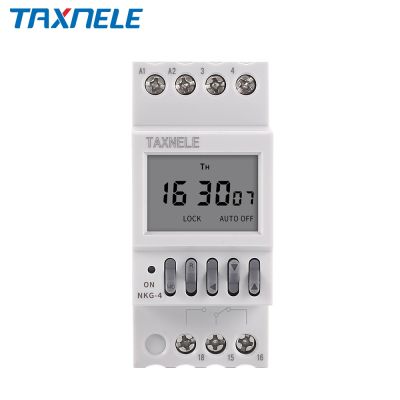 【CW】 Din Rail Timer School Controller Digital Weekly Programmable 220V