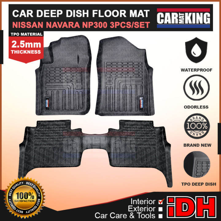 CARMATKING Nissan Navara Np300 2016 to 2022 Deep Dish Mats / Matting