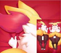 Dakimakura Anime Serapine (roflfox) Furry พิมพ์สองด้านชีวิตขนาดปลอกหมอนร่างกาย