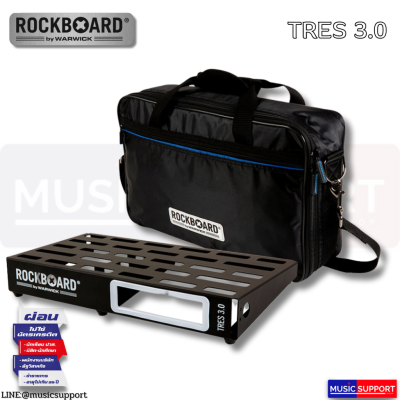 RockBoard TRES 3.0 with Gig Bag บอร์ดเอฟเฟค กีตาร์/เบส