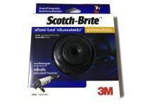 ลูกขัดลอกสี/สนิม 3M Scotch-Brite CleanN Strip Disc 4X6 นิ้ว ใช้กับเครื่องขัดสี ดำ