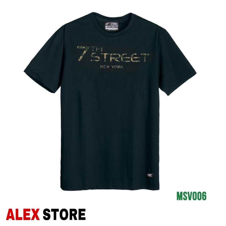 เสื้อยืด-7th-street-ของแท้-รุ่น-msv006-t-shirt-cotton100