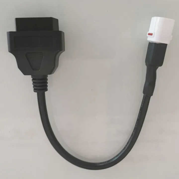 Vhbw Adattatore Cavo Diagnostico OBD2 4 Pin A 16 Pin Per Yamaha FZ10 (2016-19), MT07 (2017-18), MT09 - Lunghezza 30 Cm - 3