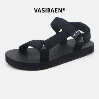 VASIBAEN sandals male minimalist derss sut G Lahore simple fashion weight lighter male slippers trend walking shoes insole sea thickening non-slip vertical shoes male Korean casual slim