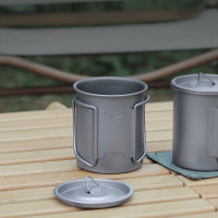 Titanium Cup for Coffee Ware Tea Ware Camping Mug Coffeeware Original Breakfast Cups Espresso Cup With Lid Beer Mug Latte Ice