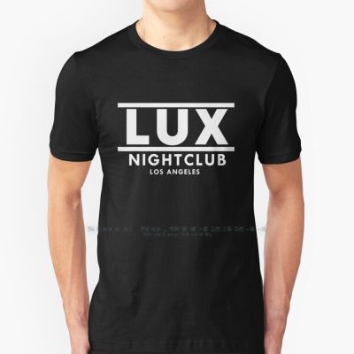 Lux ( White ) T Shirt Cotton 6Xl Lucifer Mazikeen Smith Tv Lux Nightclub Minimal Logo La Los Angeles Decker Amenadiel
