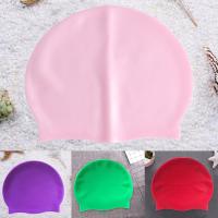 Waterproof Hat Professional Swimming Cap for Adult Silicone Elastic Protect Ears Adult Women for Adults Men Swim CapsTH