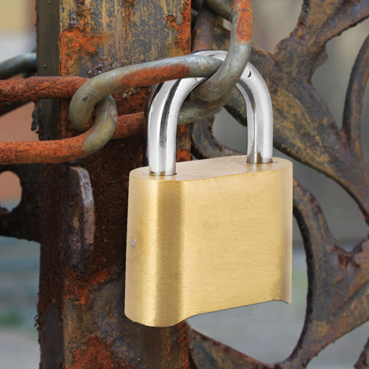 รหัสล็อค-4-หลัก-dail-ทองเหลืองกันสนิม-รหัสรหัสล็อค-กุญแจรหัส-ล็อคประตูตู้คลังสินค้า-กุญแจรหัส