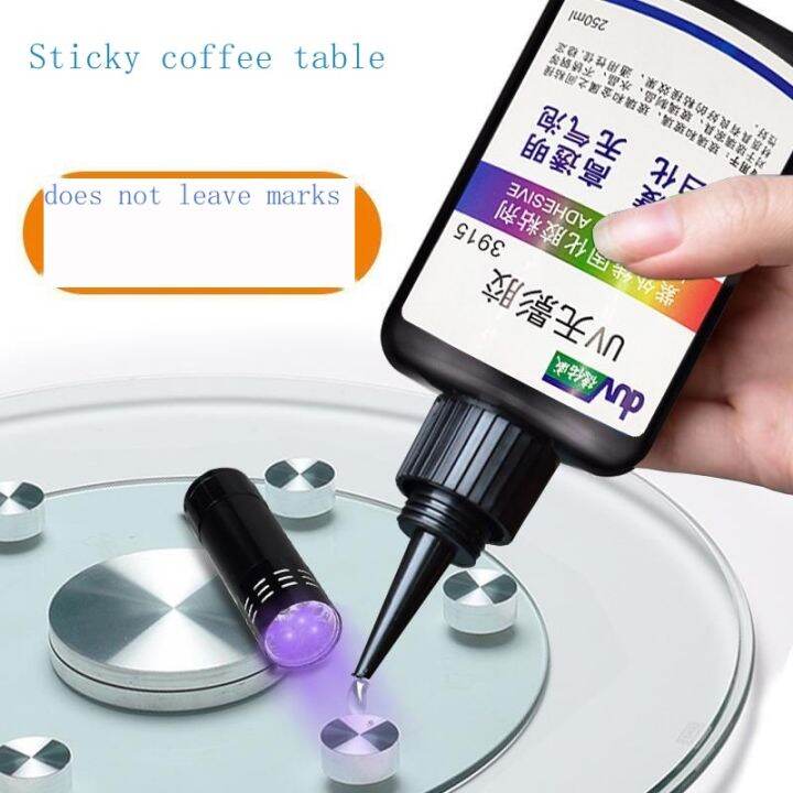 Adhesive glass special glue uv glue door and window home glass crack