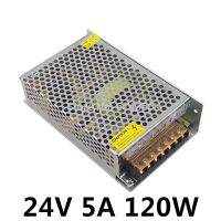 【Hot deal】 คุณภาพดีที่สุดไดรเวอร์สวิตช์จ่ายไฟสลับ24V 120W สำหรับสายสัญญาณ AC 100-240V ไปยัง DC 24V