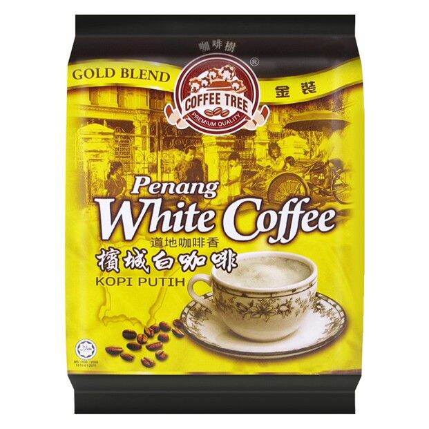 Coffee Tree Penang White Coffee 3-in-1 Gold Blend (40g x 15 sachets ...