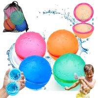 Reusable Water Balloons for Kids Outdoor Water Play Game Summer Fun Party Self-Sealing Quick Fill Water Bomb Toys Balloons