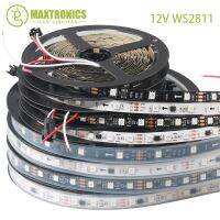 DC12V 5M WS2811 LED pixel strip light Rgb Full color 5050 Led strip ribbon flexible Addressable Digital LED tape 1 Ic Control 3