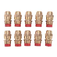 10Pcs 1/2 inch Adjustable Sprinkler Middle Distance Sprinkler Brass Nozzle Garden Lawn Irrigation Watering Fittings